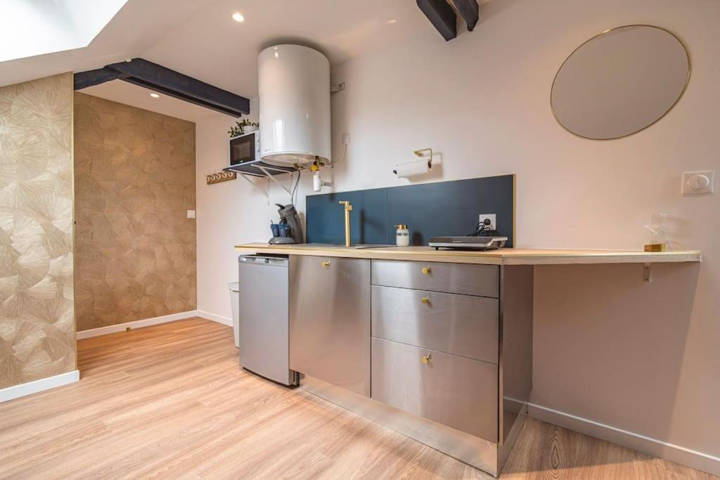 L'Azur Dore, Studio Pour 2 Voyageurs Isles-sur-Suippe Bagian luar foto