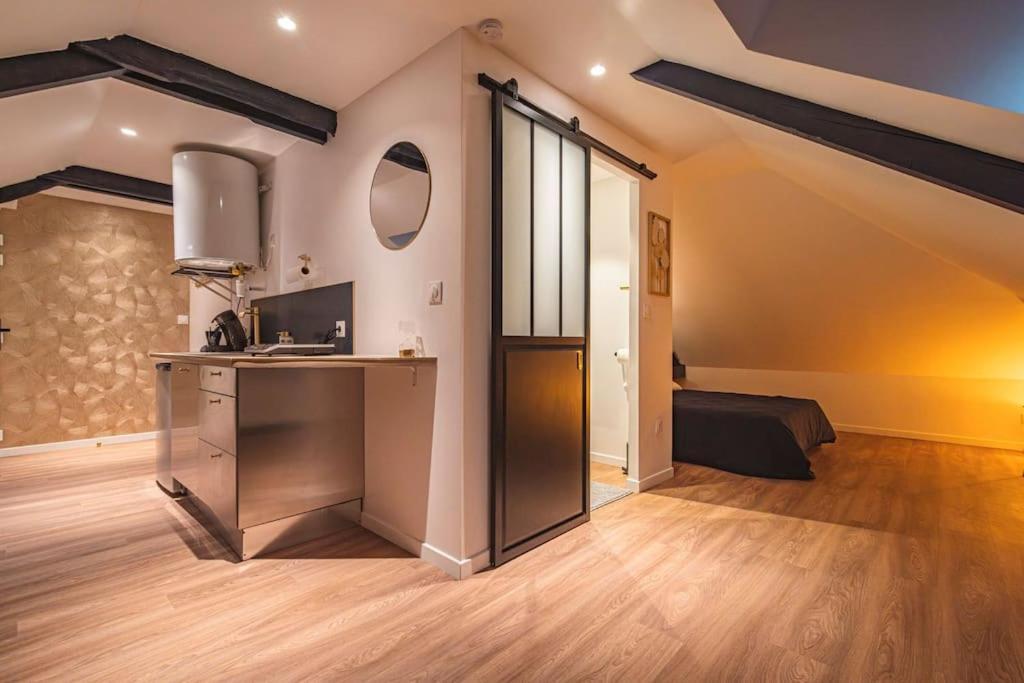 L'Azur Dore, Studio Pour 2 Voyageurs Isles-sur-Suippe Bagian luar foto